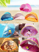 Barrakids - Barraca de praia infantil com piscina Proteção UV fácil de transportar
