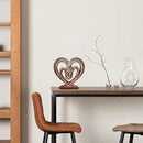 Escultura de coração com mãos - para decorar e presentear
