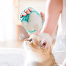 Escopet - escova de banho em silicone com dispenser para shampoo e sabonete.