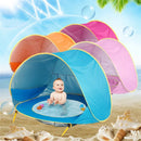 Barrakids - Barraca de praia infantil com piscina Proteção UV fácil de transportar