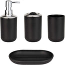 Conjunto de acessórios de higiene para banheiro