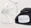 Ventilador Portátil Silencioso Dobrável Recarregável Expansivel 4 Velocidades