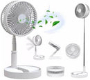Ventilador Portátil Silencioso Dobrável Recarregável Expansivel 4 Velocidades