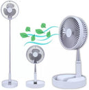 Ventilador Portátil Silencioso Dobrável Recarregável Expansivel 4 Velocidades