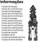 Alicate multifuncional de aço cromo vanádio