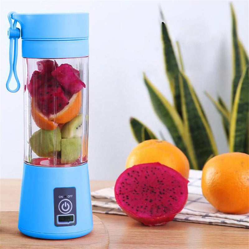 Liquidificador Elétrico  super prático 6 Lâminas 110V/220V Cozinha Gourmet Portátil Recarregável Usb Entrega Rápida Para Todo O Brasil