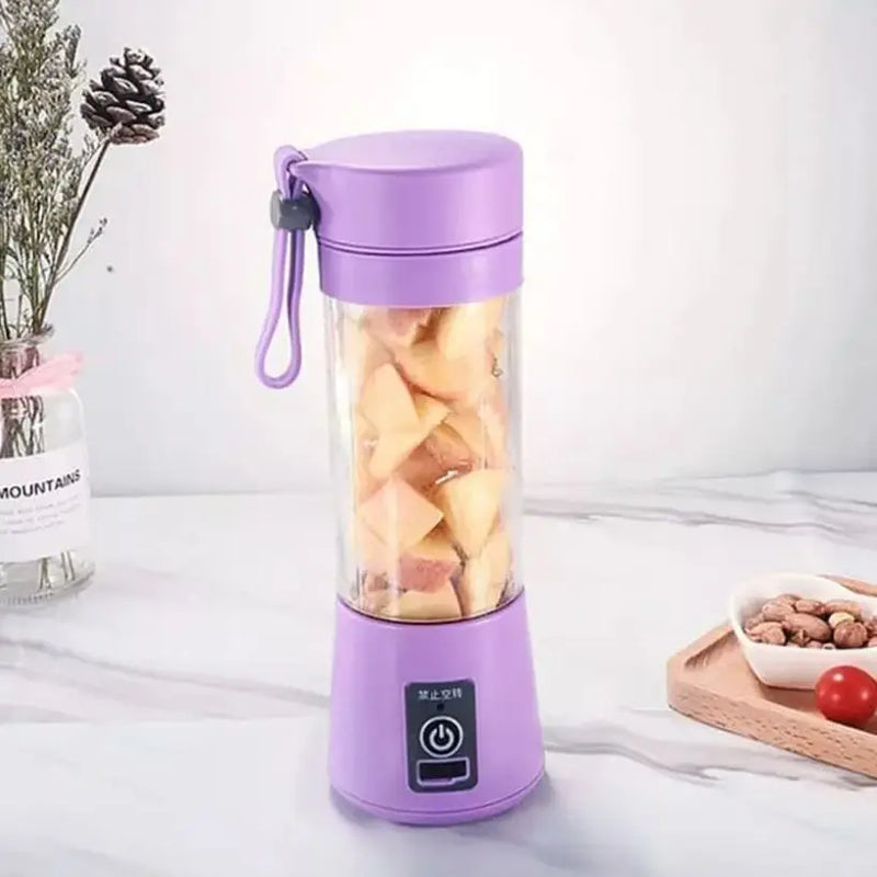 Liquidificador Elétrico  super prático 6 Lâminas 110V/220V Cozinha Gourmet Portátil Recarregável Usb Entrega Rápida Para Todo O Brasil