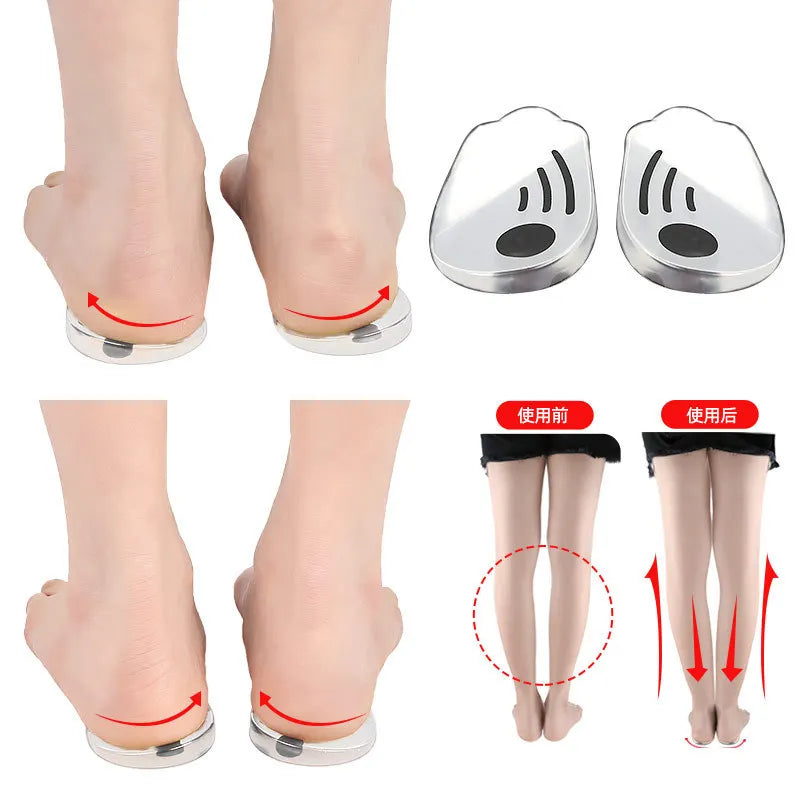 Palmilhas ortopédicas de gel de silicone para pés