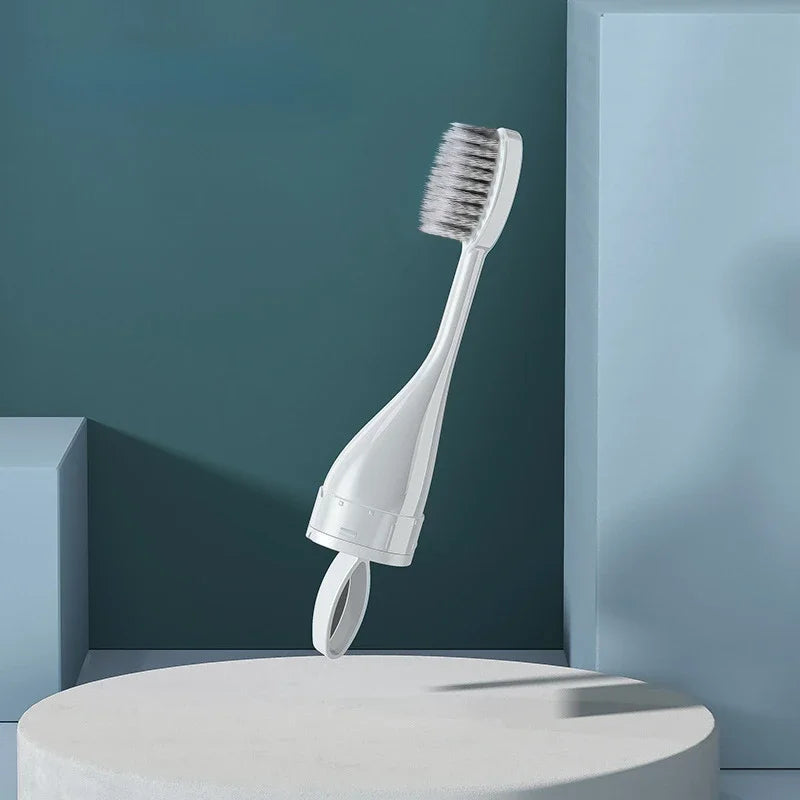 Escova de dentes 2 em 1 Prática e inovadora