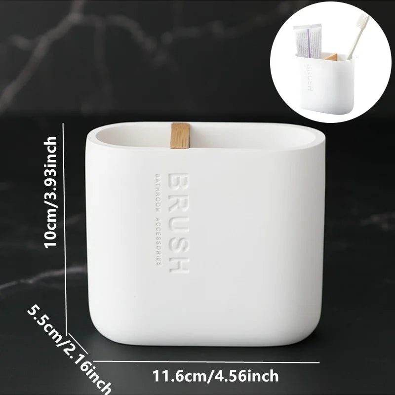 Conjunto de acessórios de higiene para banheiro
