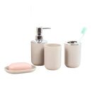 Conjunto de acessórios de higiene para banheiro