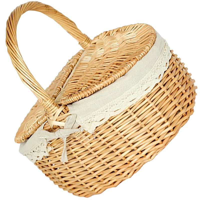 Cesta de armazenamento de frutas para piquenique