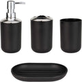 Conjunto de acessórios de higiene para banheiro