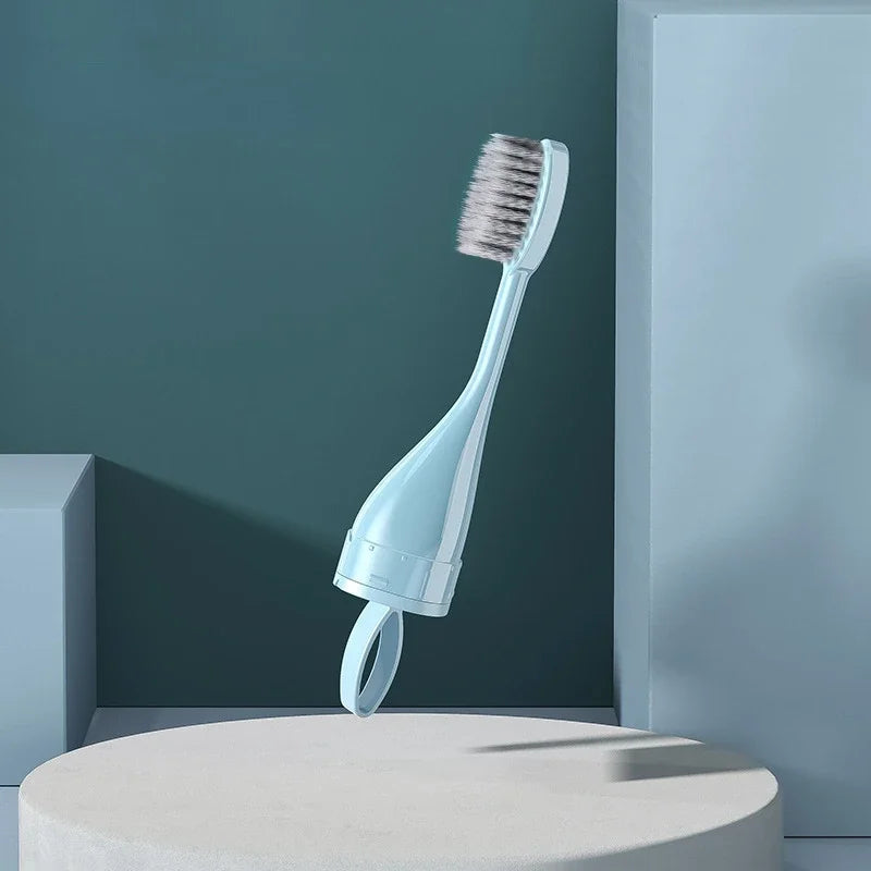 Escova de dentes 2 em 1 Prática e inovadora