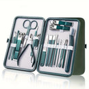 Kit profissional de cuidados com as unhas,  7 10 e 18 peças, aço inoxidável.