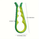 Abridor de tampas 4 em 1